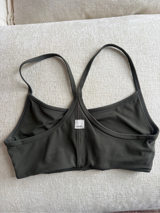 Vuori Tops - Vuori Olive Green Women's sports bra